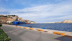 Valletta, the capital city of Malta, hafen