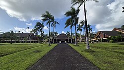 Palikir, the capital city of Micronesia, government buildings