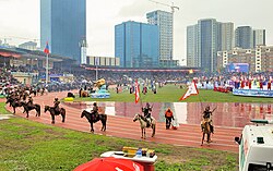 Ulan Bator, the capital city of Mongolia, naadam