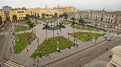 Lima, the capital city of Peru, plaza mayor de