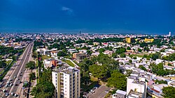 Brazzaville, the capital city of Republic of the Congo, quartier och