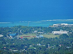 Apia, the capital city of Samoa, coast