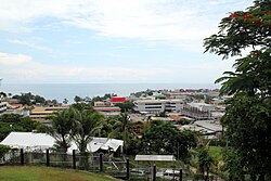 Honiara, the capital city of Solomon Islands, panorama