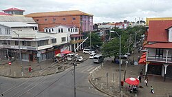 Paramaribo, the capital city of Suriname, dag der marrons