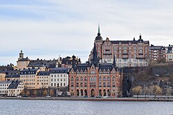 Stockholm, the capital city of Sweden, views april