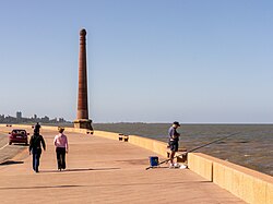 Montevideo, the capital city of Uruguay, rambla rm