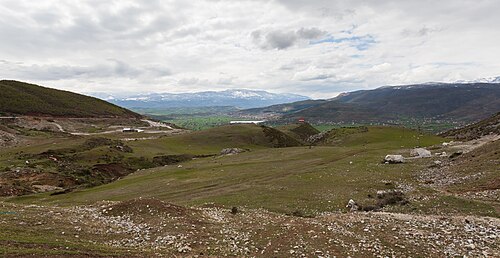 Landscape in Albania, vista de perrenjas dd
