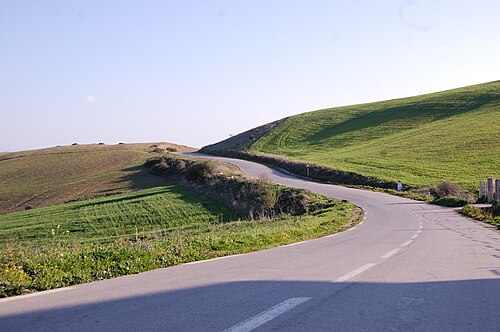 Landscape in Algeria
