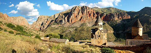 Landscape in Armenia, noravank panorama