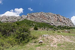 Landscape in Azerbaijan, górski karabach widoki ze szlaku turystycznego d anapar