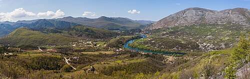 Landscape in Bosnia and Herzegovina, gornji orahovac y dd pan