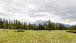 Landscape in Canada, banff national park ab bankhead upper bankhead