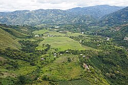 Landscape in Colombia, huila departement