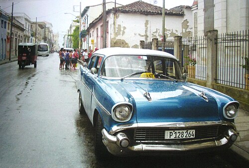 Landscape in Cuba, santa clara