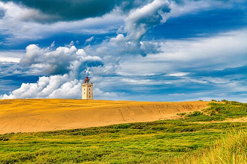 Landscape in Denmark, faarbjerg udsigt over skanderborg panoramio