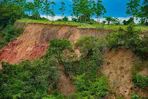 Landscape in DR Congo, les gorges de diosso kouilou