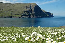 Landscape in Faroe Islands, general