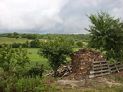 Landscape in Hungary, torvaj vista valley