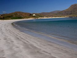 Landscape in Ireland, beach