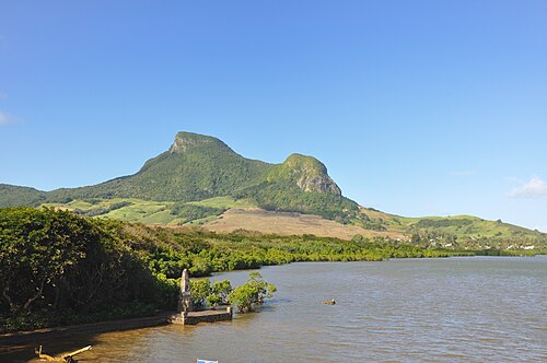 Landscape in Mauritius