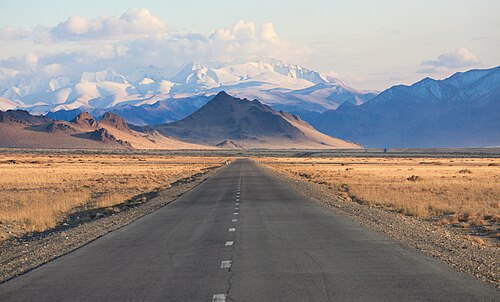 Landscape in Mongolia