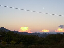 Landscape in Nicaragua, paisaje al contorno del cerro san rafael