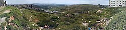 Landscape in Palestine, panorama