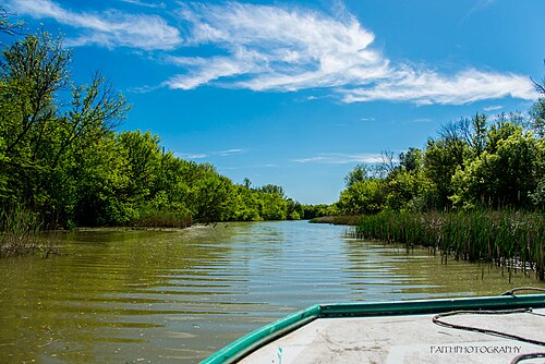 Landscape in Serbia, beautiful carska bara