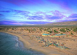 Landscape in Somalia, puntland bari bargal