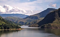 Landscape in Venezuela, los nevados merida