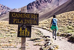 The mountain Aconcagua