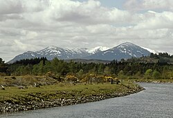 The mountain Ben Nevis, fort augustus scotland may panoramio