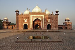 Taj Mahal, aks reflection